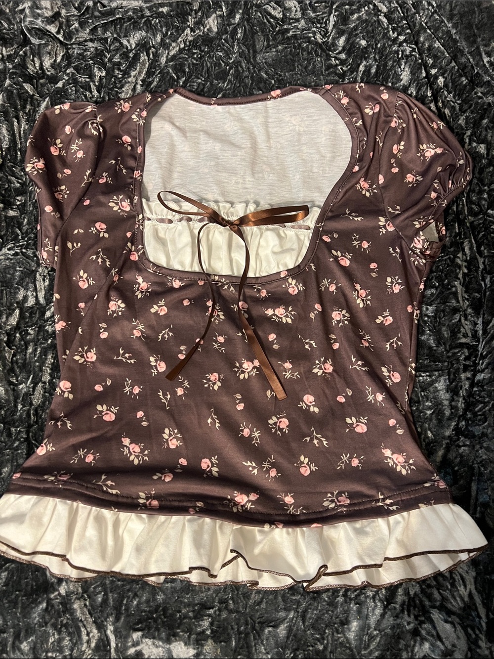 NWOT Floral Top